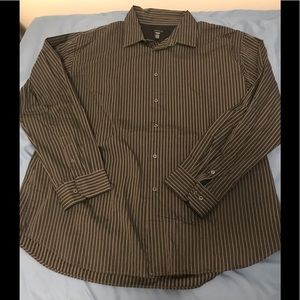 Black and grey dress shirt